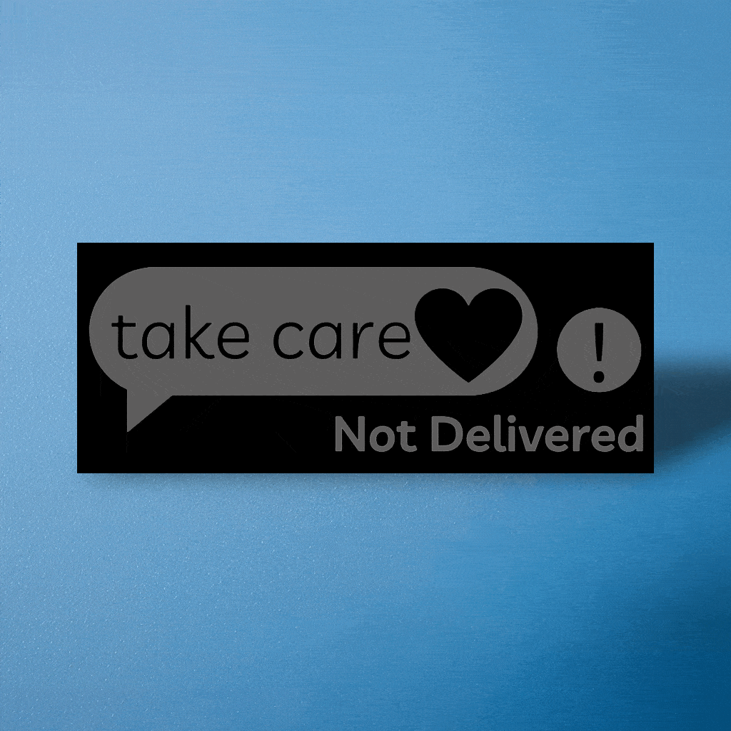 Sticker "Take Care"
