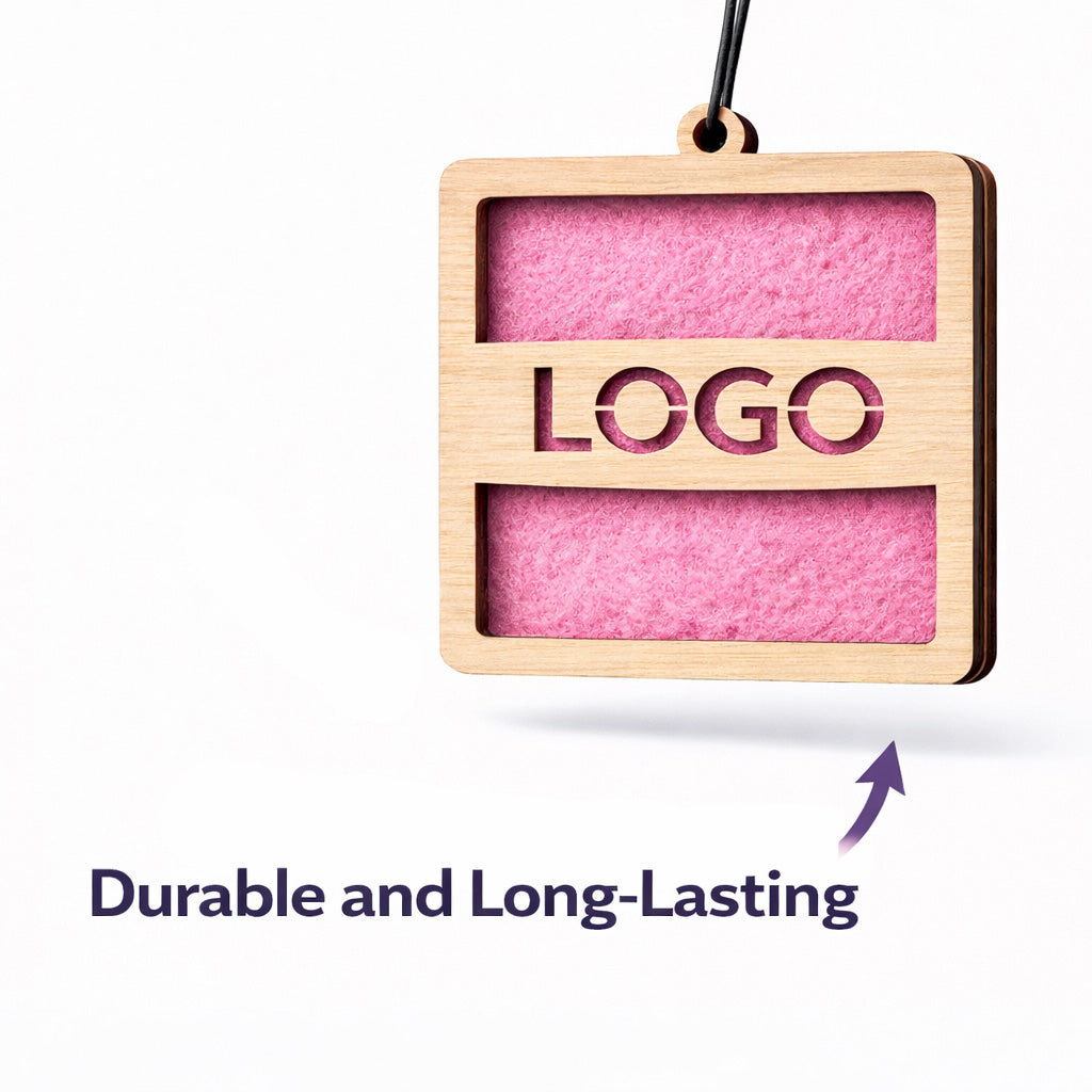 Custom Wooden Felt Air Fresheners