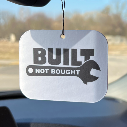Car Air Freshener "Built"