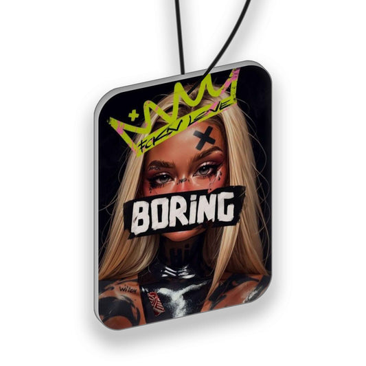 Car Air Freshener "Boring"