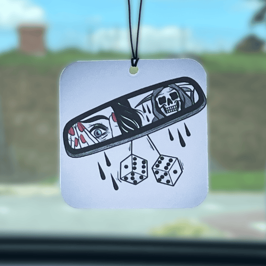Car Air Freshener "Don't look back"