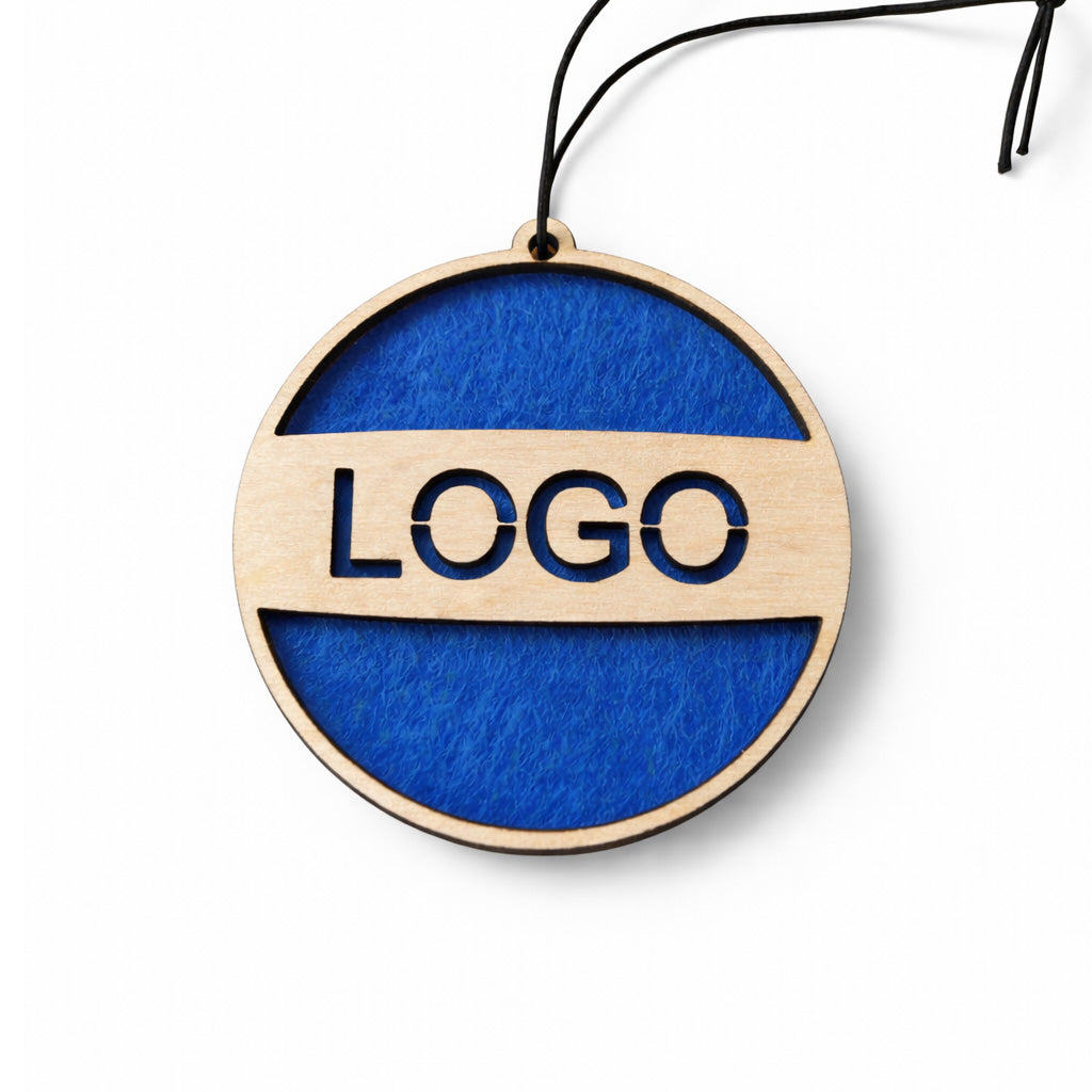 Custom Wooden Felt Air Fresheners