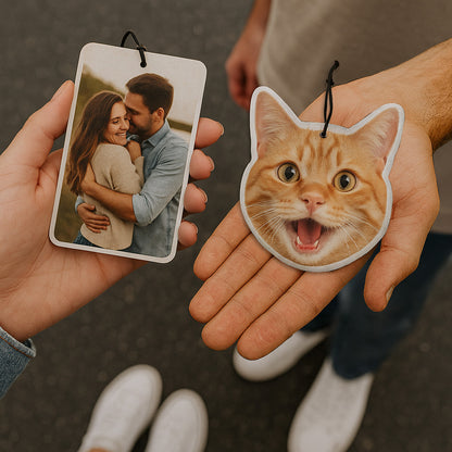 Custom Photo Car Freshener