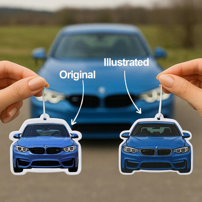 Custom Photo Car Freshener
